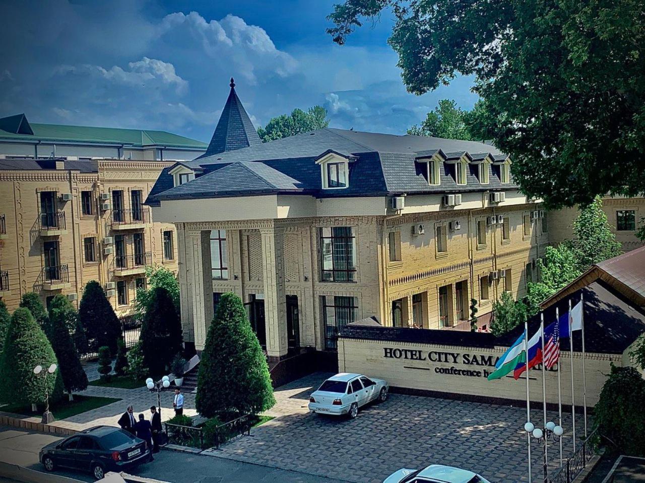 Hotel City Samarkand Bagian luar foto